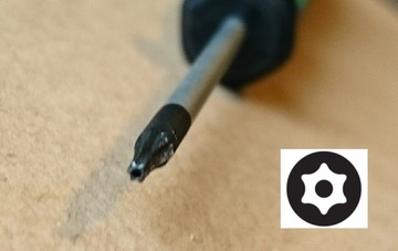 Отвертка ESD TORX Security TR8 T8 T8H для Apple Mac