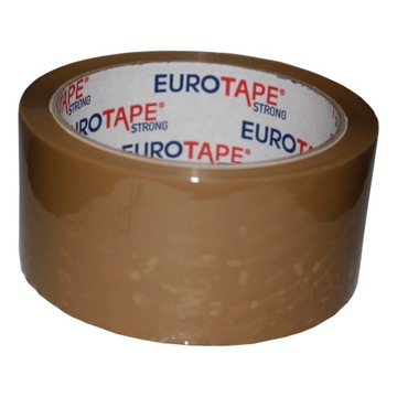 ЛЕНТА УПАКОВОЧНАЯ EUROTape STRONG КОРИЧНЕВАЯ 48/60 x 36шт