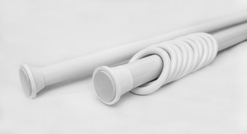 Shower ROD 190-300 Белый удлинитель для ванной комнаты для шторы