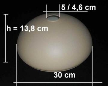 Люстра с абажуром из стекла - 1300 видов - диаметр 30 см. - К0551