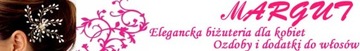 -MARGUT- Opaska z dużą kokardką jety morska zieleń