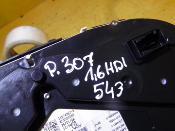 фото thumb №6, Спидометр манометр peugeot 307 1.6hdi p9651299680