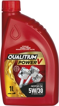 Синтетическое масло QUALITIUM POWER V 5W30 1л.