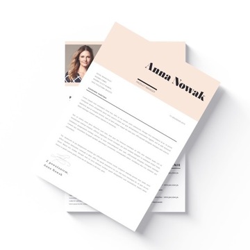 ШАБЛОН КРЕАТИВНОГО РЕЗЮМЕ + СОВЕРШИТЕЛЬНОЕ ПИСЬМО MS WORD