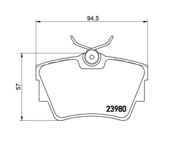 фото thumb №3, Гальмівні диски 1750l гальмівні колодки renault trafic ii 01r- задня .