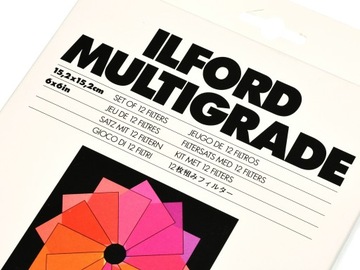 Универсальные фильтры Ilford 15х15см для фотоувеличителя