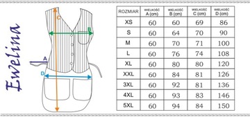 DWUSTRONNY FARTUCH WIELOBRANŻOWY r. XL