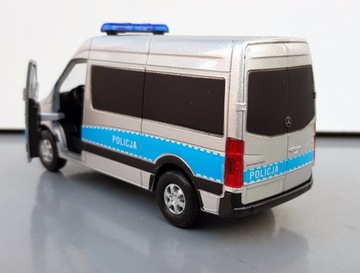 WELLY Mercedes-Benz Sprinter Фургон ПОЛИЦИЯ 1:34