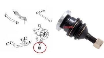 фото thumb №2, Шарова опора важеля задня mercedes w164 w166 ml gl 2006-