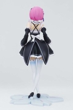 FIGURKA Anime Re Zero Ram Curtsey Premium SEGA Rem