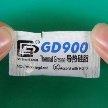 ТЕРМОПАСТА ДЛЯ ПРОЦЕССОРА GD900 4,8Вт/М-К