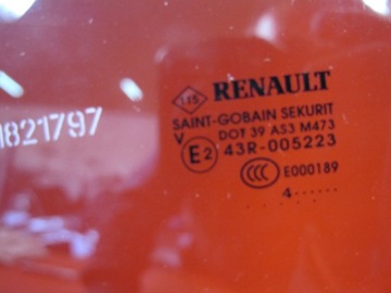 фото thumb №2, Renault zoe стекло дверь левая зад 2014r