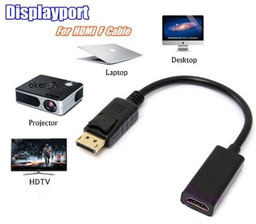 Кабель-переходник DP DisplayPort Display на HDMI от PL