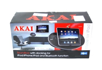 Подставка для динамика Bluetooth AKAI ASB12BK для iPad IP