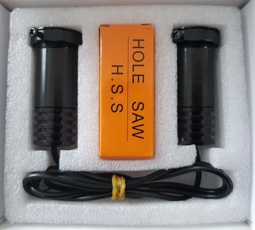 ŚWIATŁA LED POWITALNE LOGO BRABUS SUPER MOC 2x7W