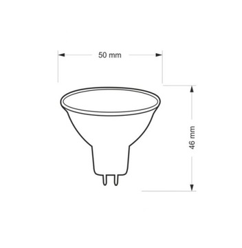 ГАЛОГЕННАЯ ЛАМПОЧКА JCDR JDC 230В 20Вт MR16 GU5.3