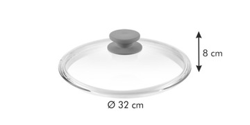 Крышка духовки UNICOVER ø 32 см