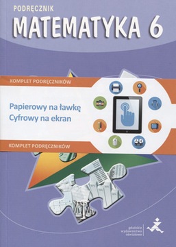 Szkoła podstawowa: Matematyka z plusem 6 Podręcznik + multipodręcznik