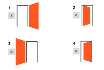 ВНЕШНИЕ ДВЕРИ ИЗ ПОЛЬСКОЙ ИНОКС SLED1L 55MM 90CM