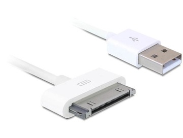 УЛУЧШЕННЫЙ 30-КОНТАКТНЫЙ USB-КАБЕЛЬ ДЛЯ ЗАРЯДКИ IPHONE IPOD IPAD 1 M