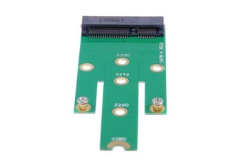 ADAPTER SSD mSATA mPCI-E SATA3 do NGFF M.2 B KEY