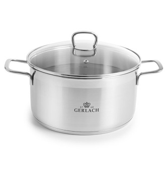 GERLACH BRAVA GARNKI + GARNEK SIMPLE 7 L INDUKCJA