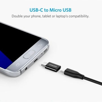 ANKER PRZEJŚCIÓWKA ADAPTER MICRO USB TYP-C 4SZTUKI