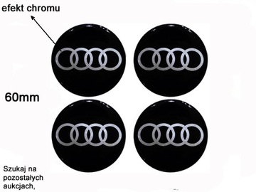 ЭМБЛЕМЫ AUDI 55 мм НАКЛЕЙКИ НА КОЛЕСНЫЕ КОЛЛЕКИ АЛЮМИНИЕВЫЕ КОЛЕСА