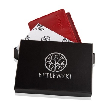 Визитница BETLEWSKI BEZ-06 RED