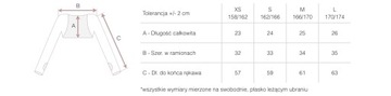 BOLERKO NA BODY TANIEC BALET OCIEPLACZ Y3 KB M