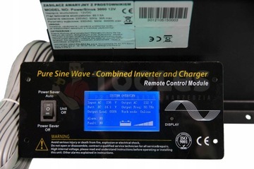 PRZETWORNICA NAPIĘCIA 24V 230V 5000W / 15000W UPS