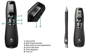 ПРЕЗЕНТЕР LOGITECH R800 PRO ПРЕЗЕНТЕР ЛАЗЕР USB