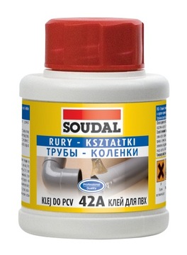 SOUDAL 42А клей для пластмасс. Трубы ПВХ 250мл