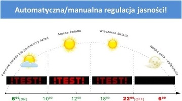 Рекламный дисплей Светодиодная доска 125x20 Производитель PL