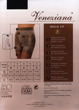 Корректирующие колготки Veneziana HOLD UP 20 ден 5 XL