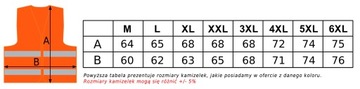 MOCNA KAMIZELKA ODBLASKOWA Z TWOIM NADRUKIEM LOGO