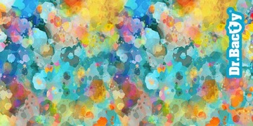 Быстросохнущее полотенце из полигиена DR BACTY PRINT L
