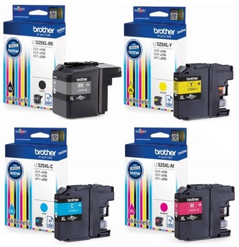 4x BROTHER INK DCP-J100 DCP-J105 DCP-J200 LC529XL