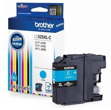 Чернильный картридж Brother ORIGINAL LC525XL C DPC-J100 J105