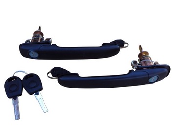 Ліва+ права ручка вставка замок двері vw sharan фото №1