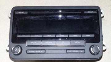 Vw tiguan golf touran радиопроигрыватель 5m0035186j фото №1