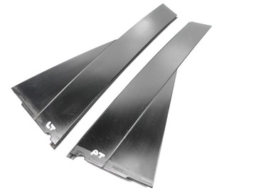 Ssangyong rexton планка накладка na дверь защита левый зад з треугольником фото №1