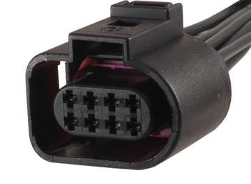 1j0973714 роз'єм з'єднувач штекер vw 1,5 з кабелем фото №1