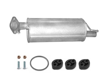 Suzuki swift 1.3 1.5 2005-2010 хэтчбек глушитель конечный фото №1