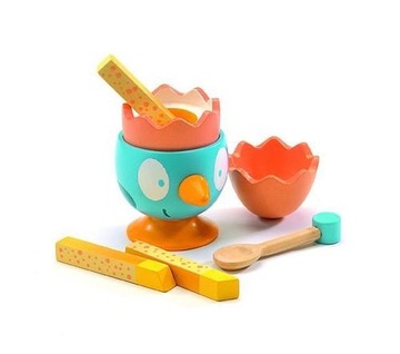 Set reproduction roll coco egg djeco, фото