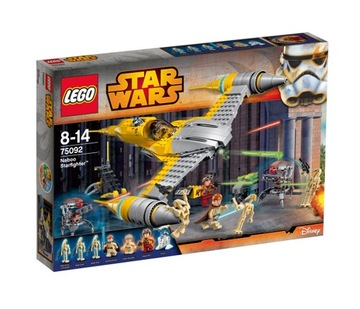 Колодки lego звездные войны набор звездный истребитель naboo 75092, фото