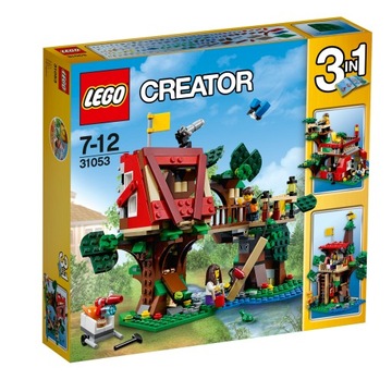 Lego creator 3w1 31053 - приключения в игровой домик на дерево колодки оригинальное новое, фото