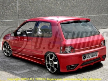 Renault clio 1* спойлер козырек задний*dj-тюнинг, фото