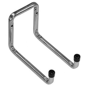 Hook to garage double type у wall-mounted metal 160 mm, фото