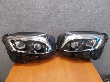 Right front headlight mercedes glc w253 full led, фото